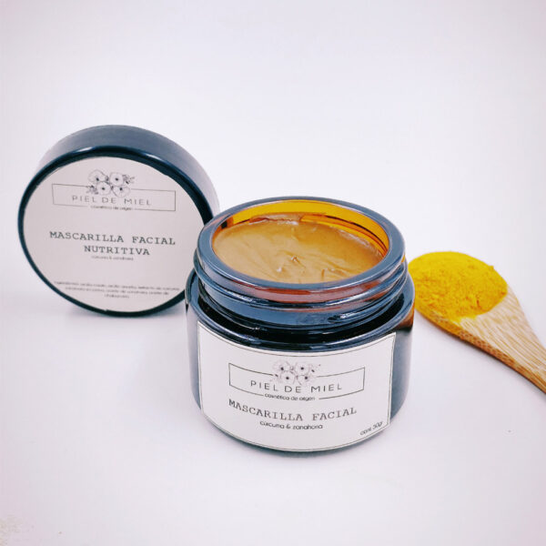 mascarilla facial cúrcuma