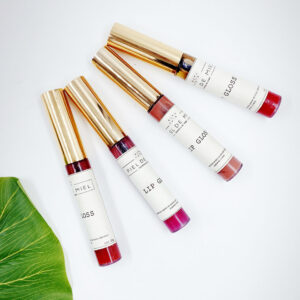 lip gloss con aceite de ricino